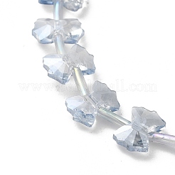 Гальванические стеклянные бусины EGLA-F163-01-PL01