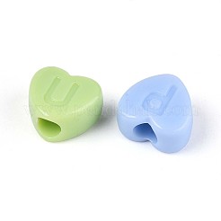 650-700 г 6 цвета непрозрачные акриловые бусины OACR-T029-81M