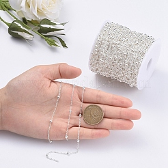 Латунные плоские овальные кабельные цепи CHC018Y-S