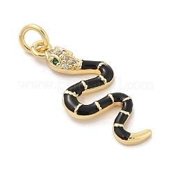 Латунные микро проложить кубического циркония подвески&nbsp;X-KK-H494-01G-01