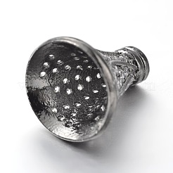 Латунные микро проложить кубического циркония шарик шишки ZIRC-O019-B-02B