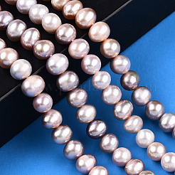 Нити из натурального культивированного пресноводного жемчуга PEAR-N013-06S