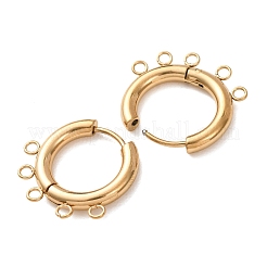 304 cerchietto per orecchini in acciaio inossidabile&nbsp;STAS-D183-02F-G