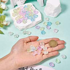 Стеклянные бусины с гальваническим покрытием &nbsp;EGLA-TA0001-91B