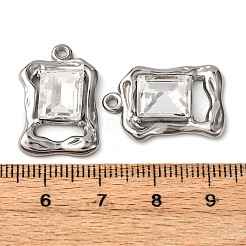 Подвески из стекла из нержавеющей стали 304&nbsp;STAS-P406-01P