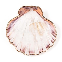 Гальванические морские раковины большие подвески SHEL-T012-47