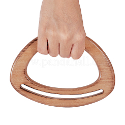 Poignées de sac en bois naturel&nbsp;WOOD-PH0008-96