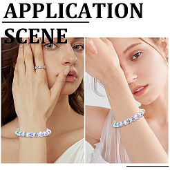 Фарфоровые керамические бусины ручной работы с цветочным принтом&nbsp;PORC-LT0001-12A