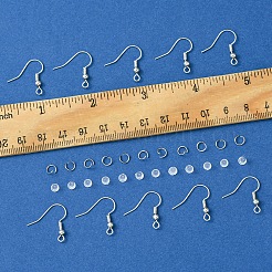 60 шт латунные серьги крючки&nbsp;DIY-FS0007-60P