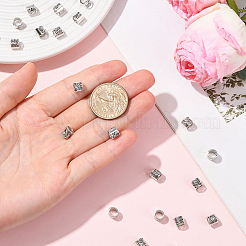 100 шт. европейские бусины из сплава в тибетском стиле&nbsp;FIND-SP0020-71