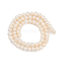 Нити натуральных культивированных жемчужин PEAR-I007-07V-01