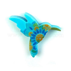 Птица поделки украшения силуэт силиконовые Молды&nbsp;DIY-I085-28