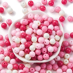 200 шт. Непрозрачные акриловые бусины&nbsp;SACR-FP0001-09