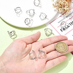 10 pz anelli in ottone regolabili&nbsp;RJEW-CJ0001-01P