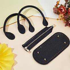 1 stück rechteck pu leder stricken häkeln taschen nagel boden shaper pad&nbsp;DIY-ME0002-91