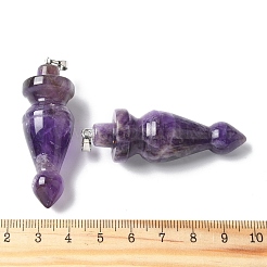 Подвески из натурального аметиста &nbsp;G-C187-01D