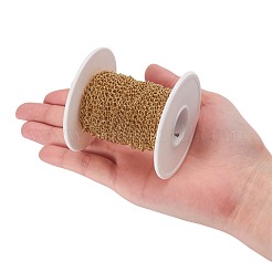 Ионное покрытие (ip) 304 нержавеющая сталь витые цепи CHS-H007-25G