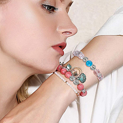 20 шт. бусины из сплава в тибетском стиле TIBE-LP0001-06