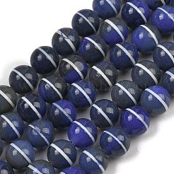 Тибетского стиля DZI бисер нитей G-P584-A01-01B