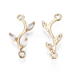 Соединители из латуни с микрочастицами и кубическим цирконием&nbsp;X-KK-S359-156A-RS