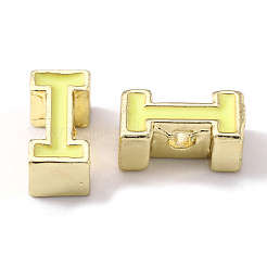 Рейка покрытие сплава эмалевые бусины&nbsp;LS-X-ENAM-S122-033I-01-NR