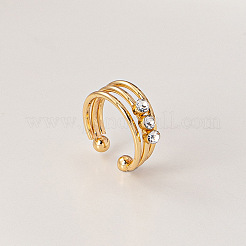 Сплав кристалл горный хрусталь 3 линия поддельные кольца для губ FS-WGE11C8-01