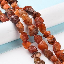 Необработанные грубые нити бус из сердолика G-B065-C22