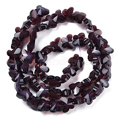 Прозрачные стеклянные бусины EGLA-L045-I-C02