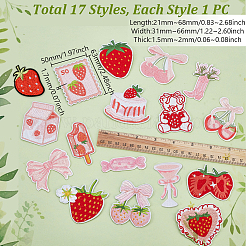 Ahademaker 17шт 17 стиля компьютерная вышивка полиэстер орнамент аксессуары&nbsp;FIND-GA0007-02