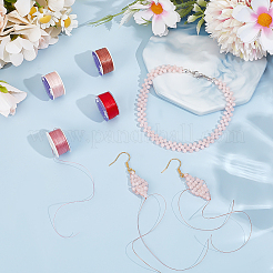 4 рулон 4-х цветных нейлоновых ниток со специальным покрытием для бисера OCOR-PH0006-50B