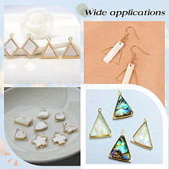 2 нить бусин из натуральных пресноводных ракушек BSHE-BC0001-11