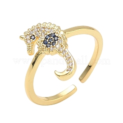 Кольца-манжеты с кубическим цирконием из нержавеющей стали 304 для женщин&nbsp;RJEW-Z122-02G-01