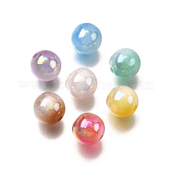 70 шт. бусины из искусственной смолы с эффектом кошачьего глаза RESI-Z041-06