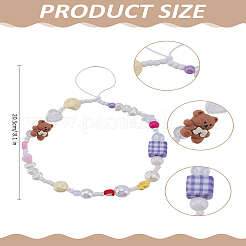 1шт пластиковые мобильные ремни для женщин&nbsp;AJEW-LP0004-84