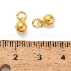 925 полая круглая подвеска из стерлингового серебра STER-P071-19G