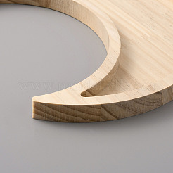 Деревянная тарелка для бутылок с лаком для ногтей&nbsp;AJEW-WH0314-34