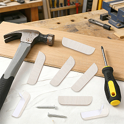 16 Stück Sperrholz-Türkanten-Lochfüllplatte&nbsp;DIY-CP0014-15C