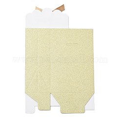 Rechteckige Geschenktüten aus Glitzerpapier&nbsp;CARB-TAC0002-05D