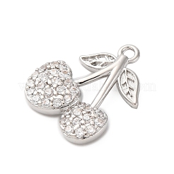 Латунные микро проложить кубического циркония подвески&nbsp;KK-F895-18A-P