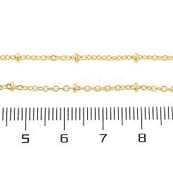 Латунные спутниковые цепочки ожерелья для женщин NJEW-D302-61G