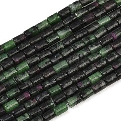 Натуральный рубин в цоизита бусин пряди&nbsp;G-P600-B09-01