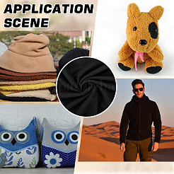 Двухсторонняя полиэфирная флисовая ткань&nbsp;DIY-WH0504-295B