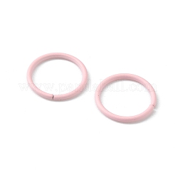 100 Stück offene Biegeringe aus Zinklegierung mit Einbrennlackierung&nbsp;FIND-WH0032-85B-01