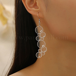 Висячие серьги из акрила в форме пузырьков&nbsp;FS-WG02476-01