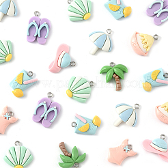 28 шт. 8 подвески из смолы на летнюю тематику&nbsp;CRES-FS0001-23