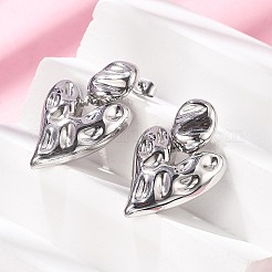 Серьги-гвоздики из нержавеющей стали 304&nbsp;EJEW-D319-13P