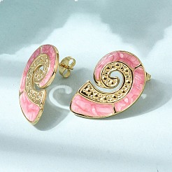 Pendientes de latón para mujer&nbsp;KK-CBA9D38-03G-01