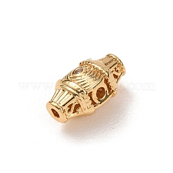 Perles en laiton et zircon cubique transparent&nbsp;KK-G559-01G