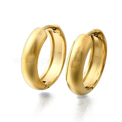 Серьги-кольца из нержавеющей стали 304 EJEW-V005-02G-02