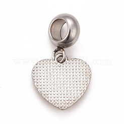 304 нержавеющая сталь хрустальные стразы европейские подвески-шармы STAS-F278-08P